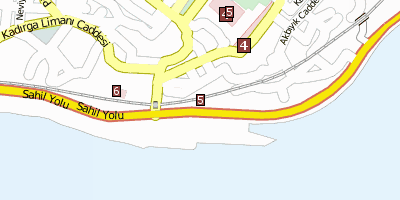 Stadtplan Bukoleon-Palast Istanbul