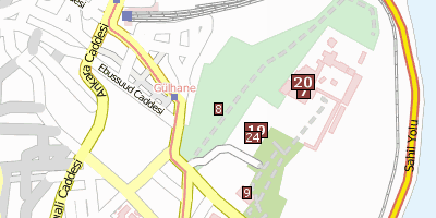 Stadtplan Gülhane-Park