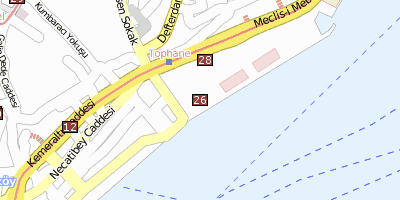 Stadtplan Istanbul Modern Istanbul