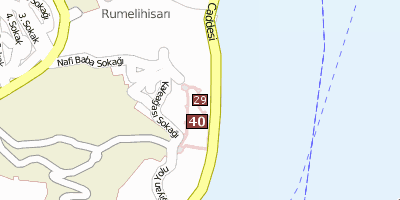 Stadtplan Rumeli Hisarı